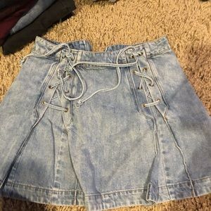 free people skirt